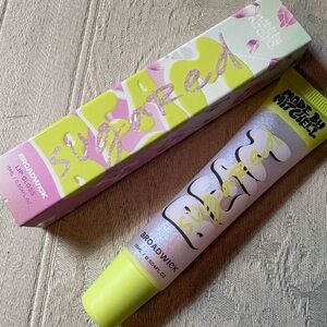 Made by Mitchell Beam Sugared LipGloss in Boardwalk Iridescent Glitter Pink BNIB